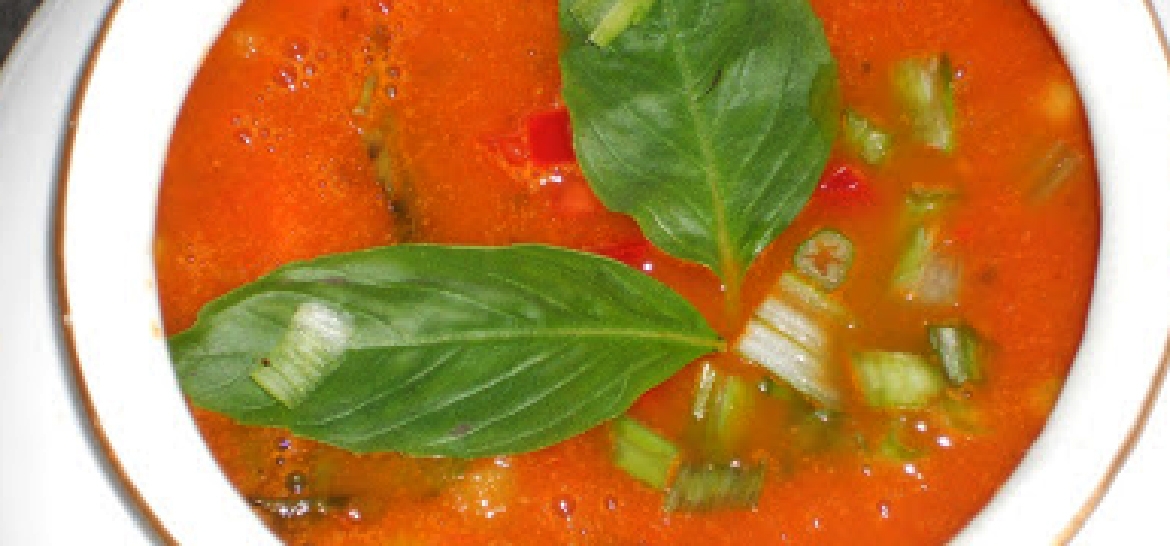 Fresh Tomato Vegetable Soup