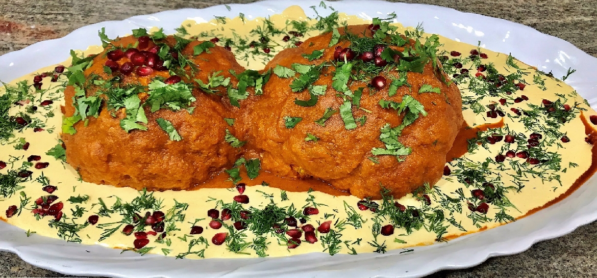 Gobi Musallam-Whole Roasted Cauliflower