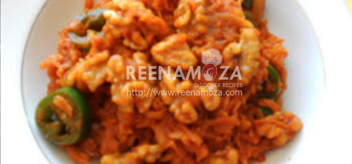 Muji Chatni (Fried) - Mooli ki Chatni (White Radish)